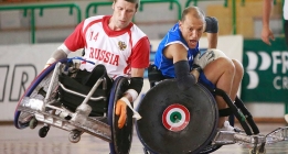 Российские регбисты на колясках вошли в тройку сильнейших