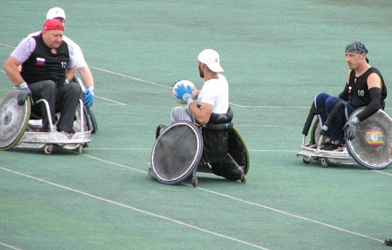 В России создан Комитет по развитию регби среди инвалидов-колясочников
